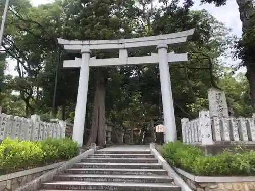 伊和志津神社の鳥居