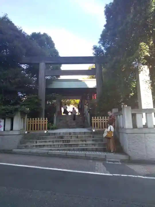 東京大神宮の鳥居