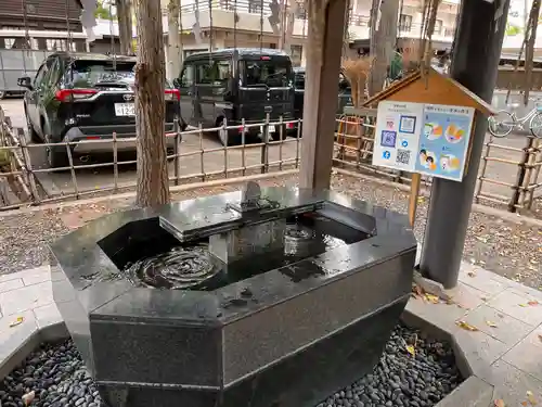 新琴似神社の手水舎