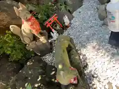 東京羽田 穴守稲荷神社の狛犬