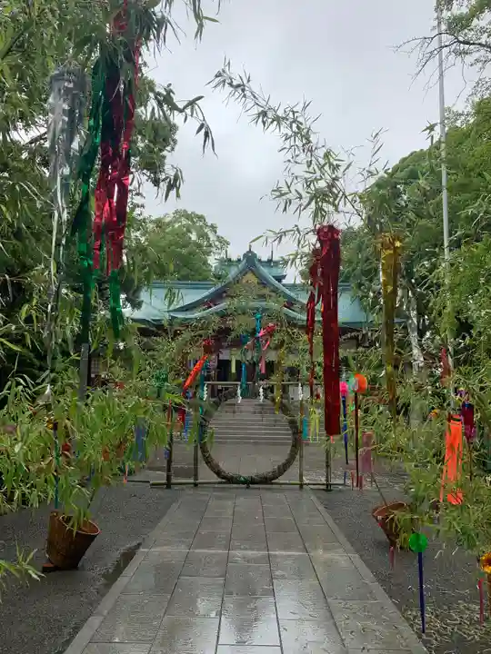 多摩川浅間神社のお祭り