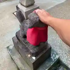 門田稲荷神社の狛犬