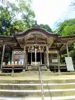 仁比山神社の本殿・本堂