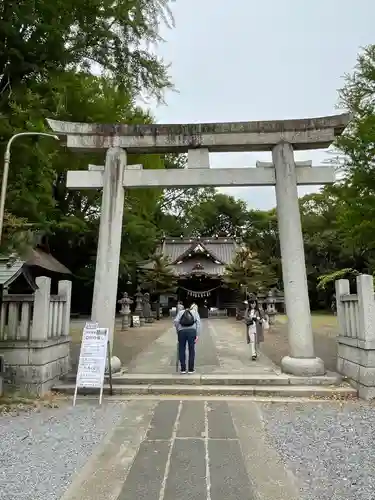 玉敷神社の鳥居