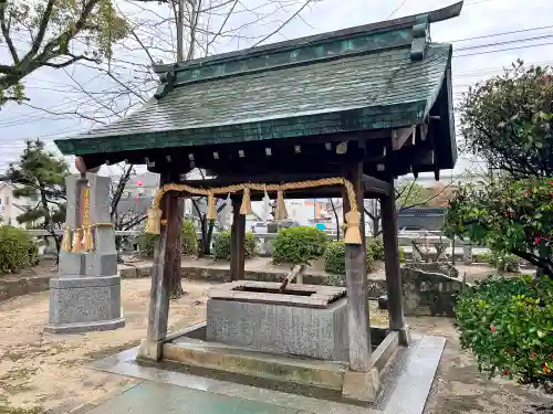 佐賀縣護國神社の手水舎