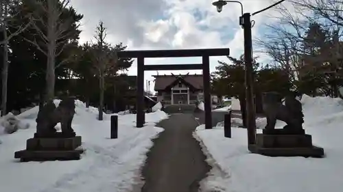 苗穂神社の鳥居