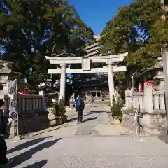 菅生神社の鳥居