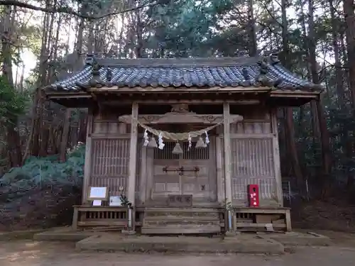 阿口社（赤坂町）の本殿・本堂