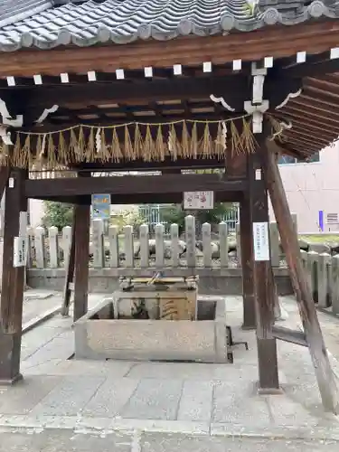 野田恵美須神社の手水舎