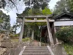 天珂森神社の鳥居