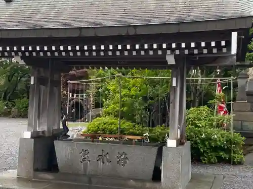 田名部神社の手水