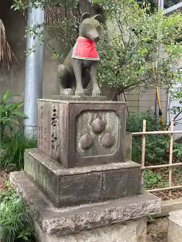 王子稲荷神社の狛犬