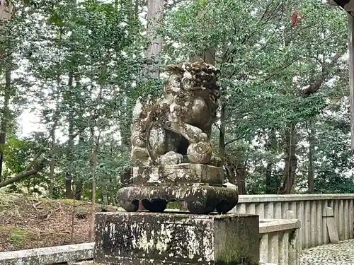 白鳥神社の狛犬