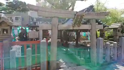 浅澤社（住吉大社境外末社）の鳥居