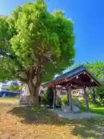 神明社(萩原町河田方)の手水舎