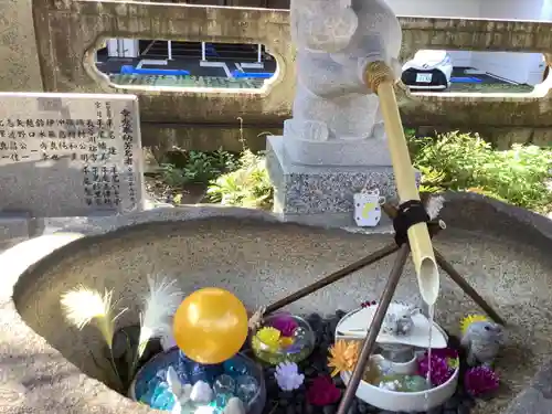 三輪神社の手水舎