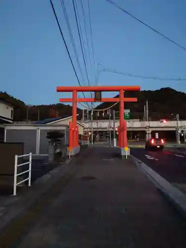 大頭神社の鳥居