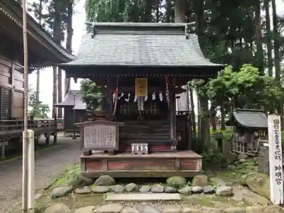 櫛引八幡宮の末社・摂社