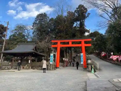 吉田神社の鳥居