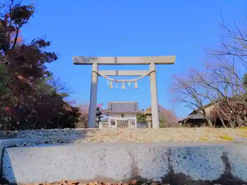 秋葉社の鳥居