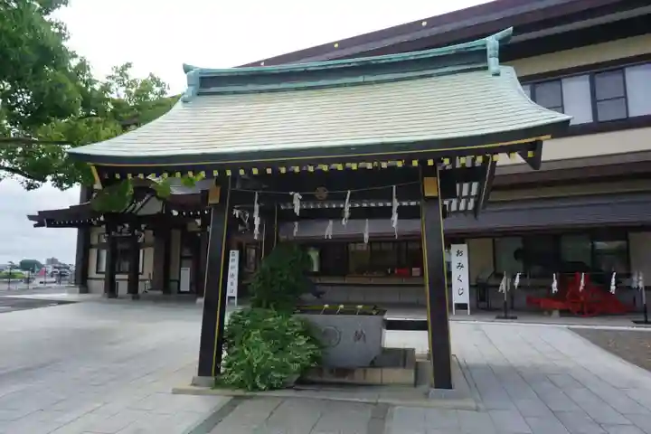 水戸東照宮の手水舎