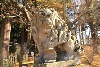 白河神社の狛犬
