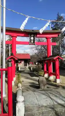 石和八幡宮(官知物部神社)の鳥居