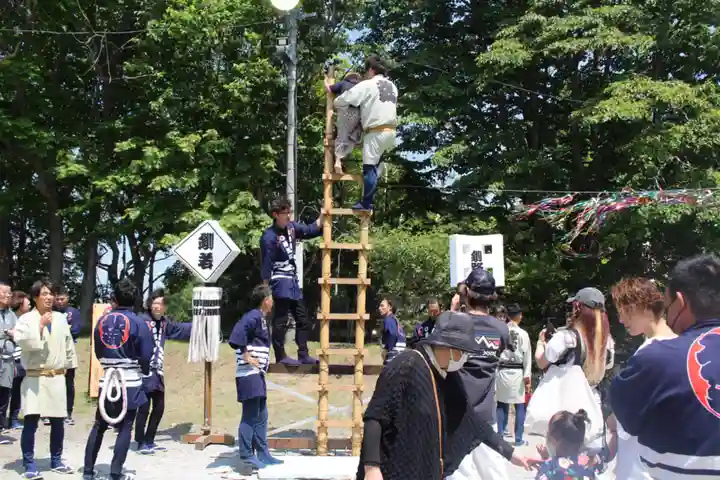 釧路一之宮 厳島神社のお祭り