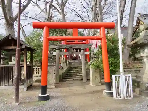 安積國造神社の鳥居