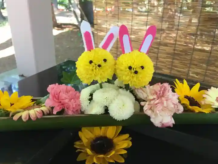 大谷地神社の手水舎