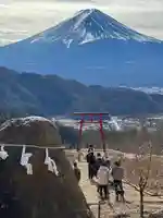 河口浅間神社の景色