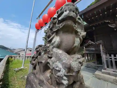 叶神社（東叶神社）の狛犬