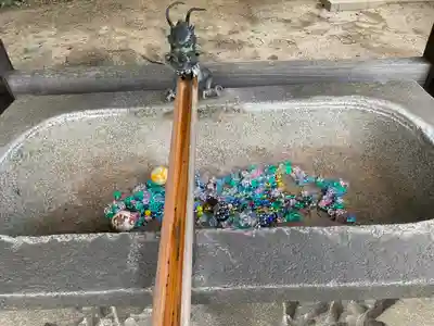 三原八幡宮の手水舎