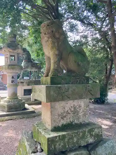 千足神社の狛犬