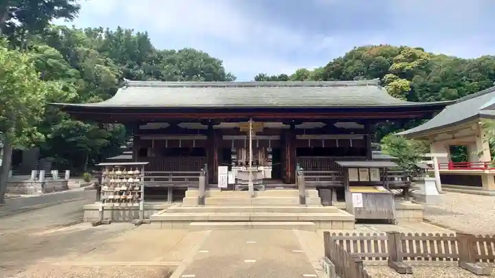 上地八幡宮の本殿・本堂