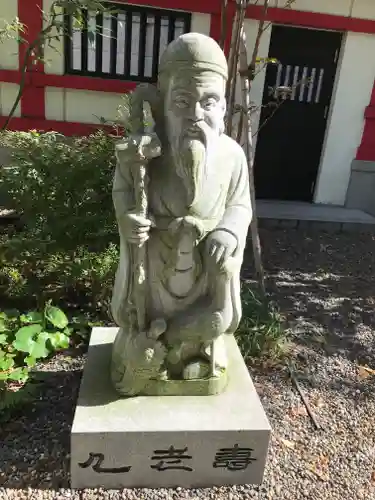 成子天神社の像