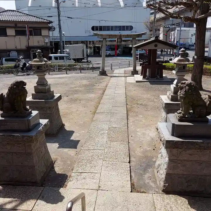 高野胡録神社の鳥居