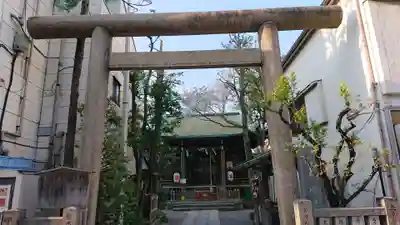 櫻木神社の鳥居