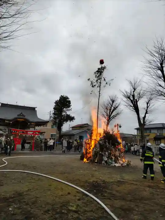 青柳稲荷神社のお祭り