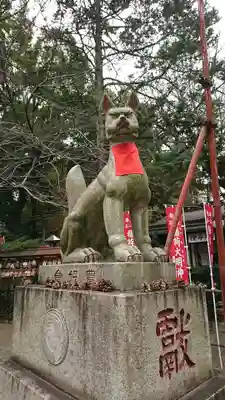 水稲荷神社の狛犬