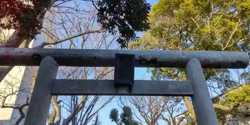 一之江天祖神社の鳥居