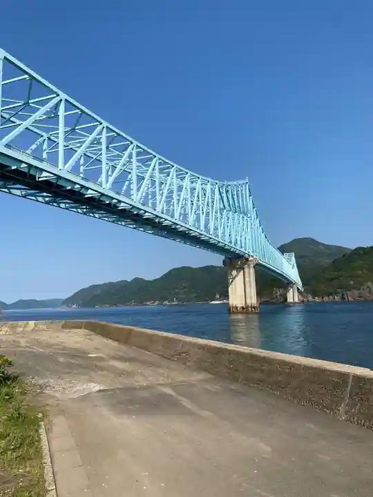 潮見神社の周辺