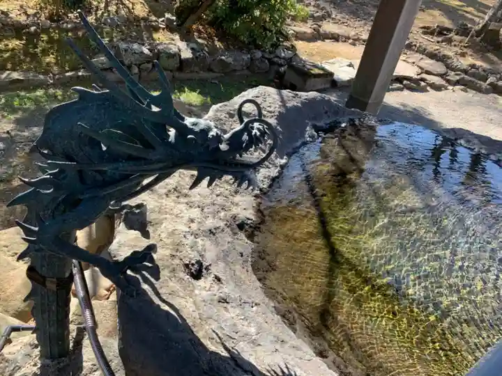 大村神社の手水舎