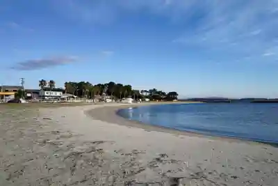 日間賀神社の周辺