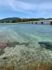 八百富神社の景色