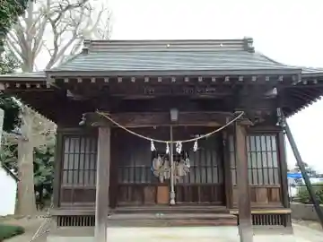 新井宿 子日神社の本殿・本堂