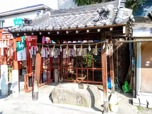 八幡社（中島八幡社）の手水舎