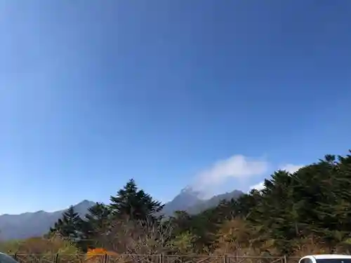 白山神社の景色