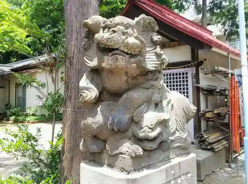 山王稲穂神社の狛犬