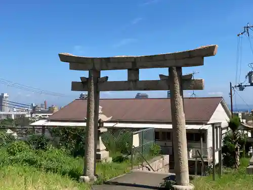 五宮神社の鳥居